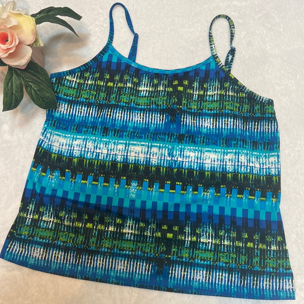 Cute Lane Bryant Size 14/16W Tank Top Adjustable Straps